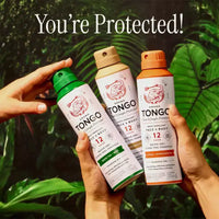 Grand Tongo Repulsif anti-insectes à la picaridine sans DEET, formule familiale - agrumes + santal - 4,5 oz : protection 12 heures, application cutanee, spray aerosol