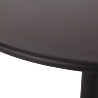 Ensemble de bistro 3 pièces Terra Nova Outdoor : Noir mat, cadre en fer courbé, table ronde - Christopher Knight Home