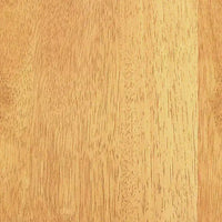 Table d'appoint de patio cylindrique bombée en bois d'hévéa marron - Threshold™