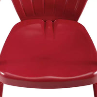 Ensemble de bistrot extérieur 3 pièces Ridgeland avec table et 2 chaises - Rouge - Crosley