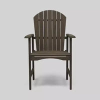 Ensemble bistrot de patio demi-rond 3 pièces Oso en bois d'acacia gris - Christopher Knight Home