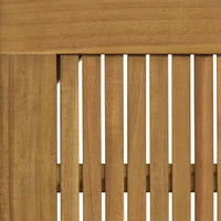 Alaterre Furniture Ensemble bistro de patio d'extérieur Okemo 3 pièces en bois d'acacia