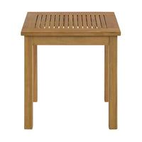 Alaterre Furniture Ensemble bistro de patio d'extérieur Okemo 3 pièces en bois d'acacia