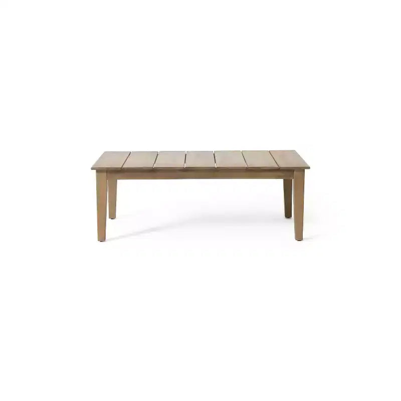 Christopher Knight Home Kiara Table Basse d'extérieur en Bois d'Acacia Marron Clair