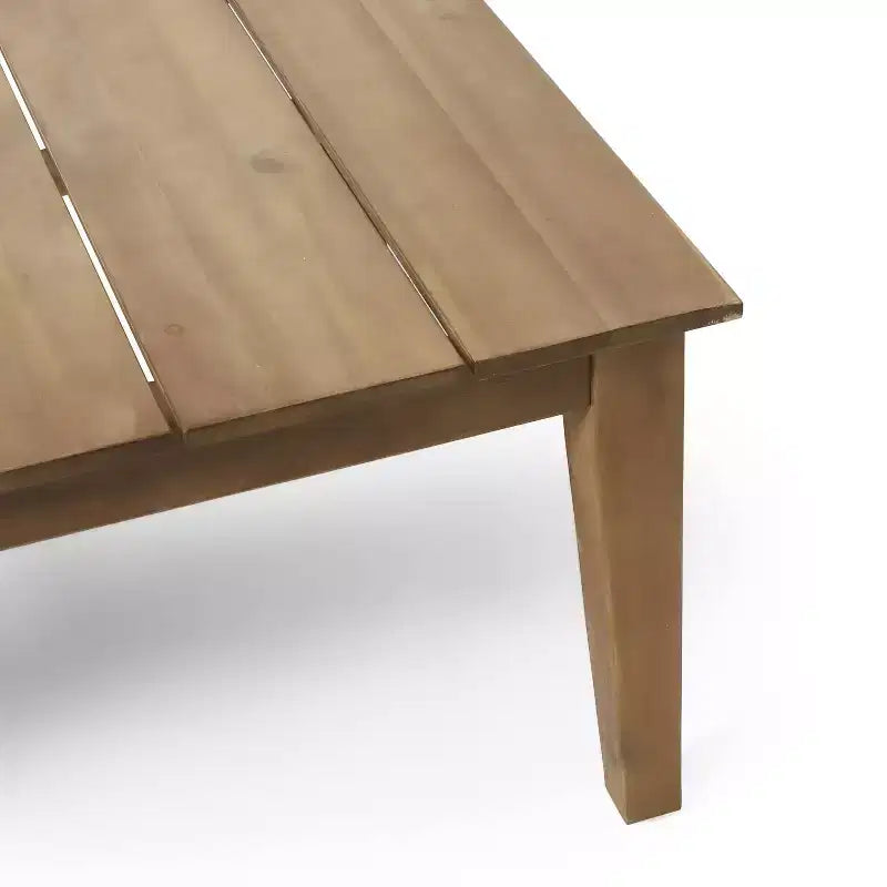 Christopher Knight Home Kiara Table Basse d'extérieur en Bois d'Acacia Marron Clair