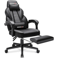 BOSSIN Chaise de gaming style racing, chaise de gamer grande et haute 300 lb à dossier haut chaise informatique