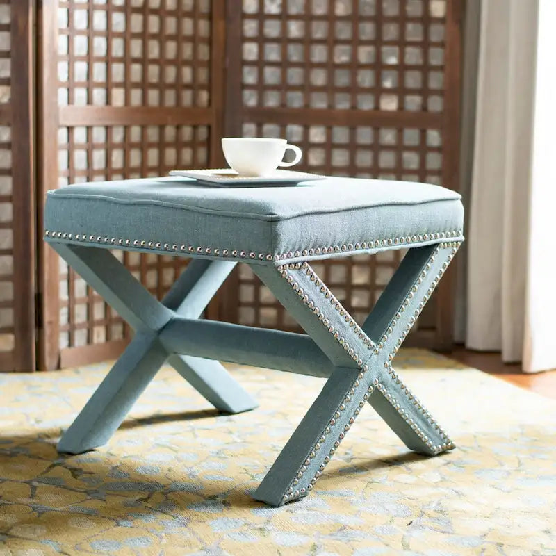 SAFAVIEH Shavonne ottomane X-Bench