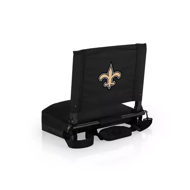 NFL New Orleans Saints Coussin de siège de stade avec support dorsal