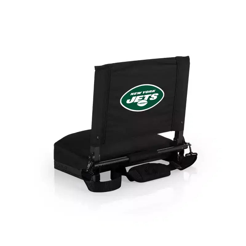 Coussin de siège de stade NFL New York Jets avec support dorsal