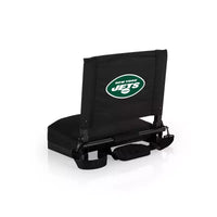 Coussin de siège de stade NFL New York Jets avec support dorsal