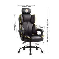 Chaise de bureau NFL Pittsburgh Steelers Champ