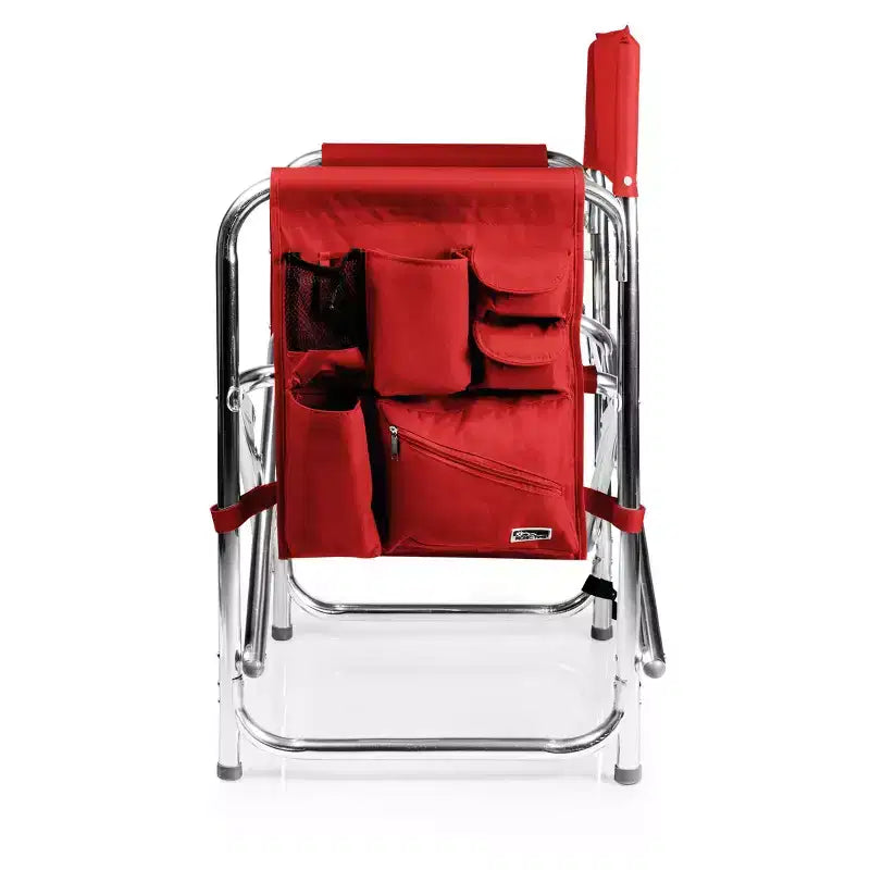 NCAA Arkansas Razorbacks Chaise de camp portable avec table d'appoint