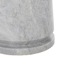 Table d'appoint ronde haute en marbre SAFAVIEH Couture Ghicu - 56 cm L x 53 cm P x 61 cm H - 21Wx21Dx24H