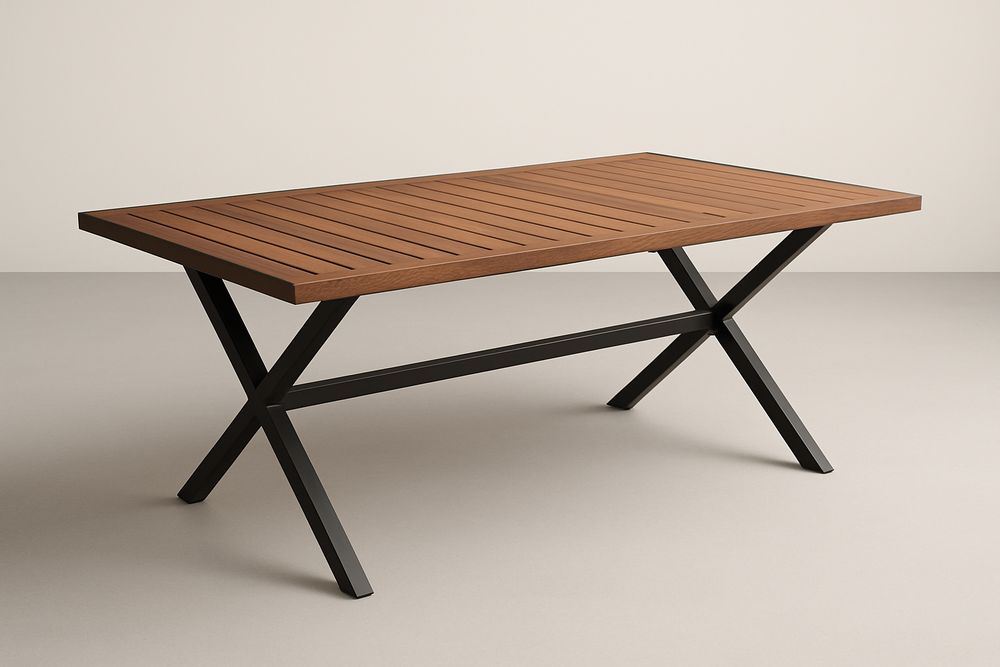 Table - brun/noir
