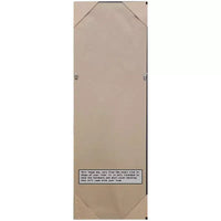 Miroir de porte Vista brossé 17 x 51 po à cadre nickel - Amanti Art : cadre en polystyrène, sans montage requis