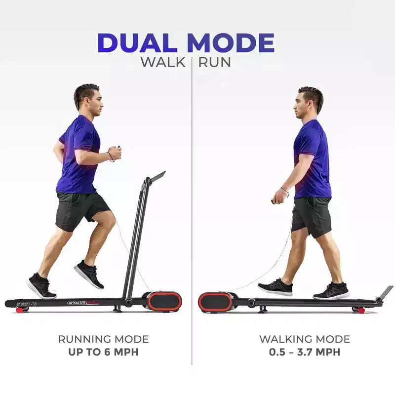 Tapis de course électrique intelligent compact Treadpad Sunny Health & Fitness