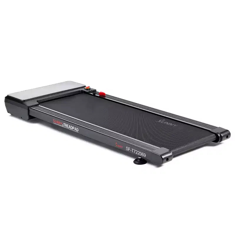 Tapis de course intelligent compact auto-inclinable Sunny Health & Fitness Sleek Stride