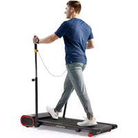 Tapis de course intelligent Sunny Health & Fitness Slim avec exerciseur de bras