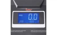Tapis de course manuel Premium Sunny Health & Fitness avec inclinaison automatique et Bluetooth