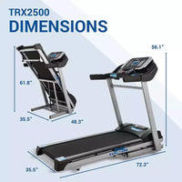 Tapis de course XTERRA Fitness TRX2500