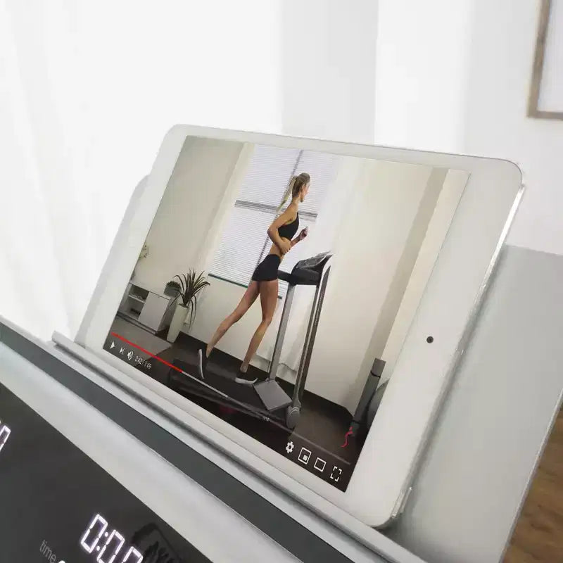 Tapis de course électrique Sunny Health & Fitness Strider avec plateforme LoPro large de 20 pouces