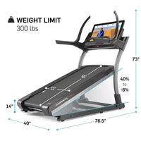 Tapis de course électrique NordicTrack Commercial X32i