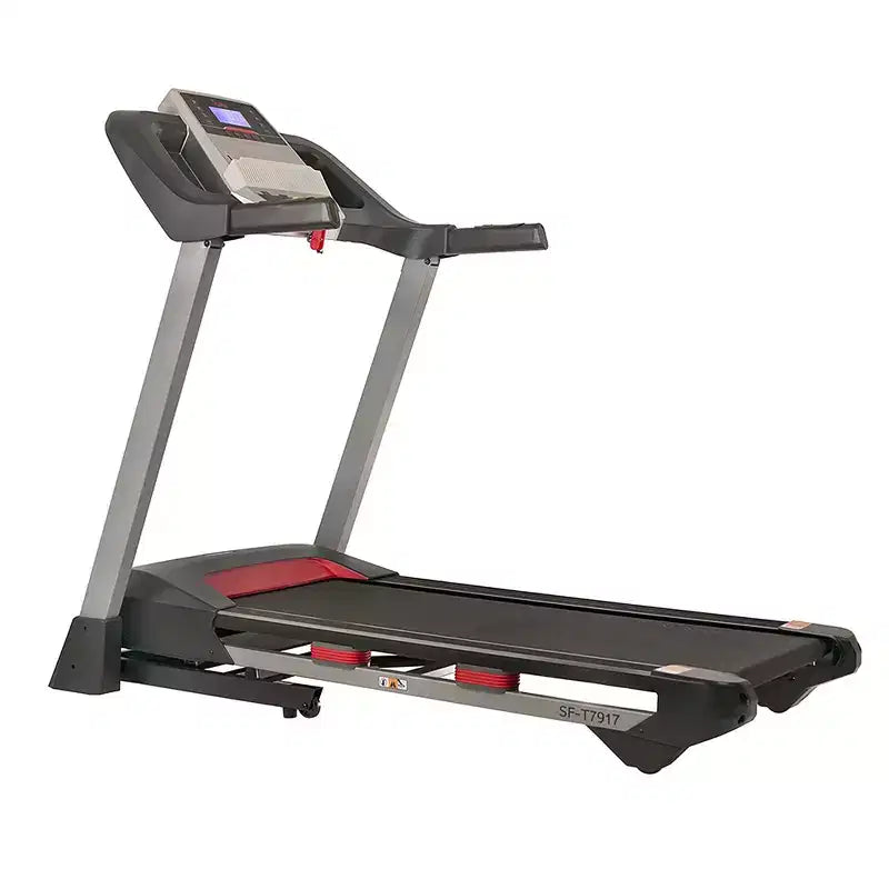 Tapis de course incliné Sunny Health & Fitness avec haut-parleurs Bluetooth et fonction de chargement USB