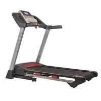 Tapis de course incliné Sunny Health & Fitness avec haut-parleurs Bluetooth et fonction de chargement USB