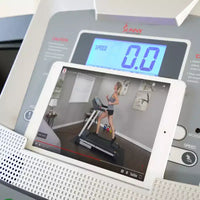 Tapis de Course Électrique Intelligent Sunny Health & Fitness avec Inclinaison Automatique