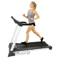 Tapis de Course Électrique Intelligent Sunny Health & Fitness avec Inclinaison Automatique