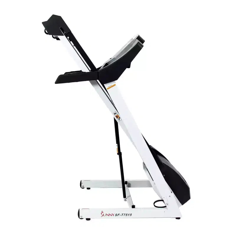 Tapis de Course Électrique Intelligent Sunny Health & Fitness avec Inclinaison Automatique