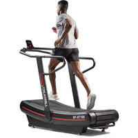 Tapis de course incurvé de qualité supérieure Sunny Health & Fitness