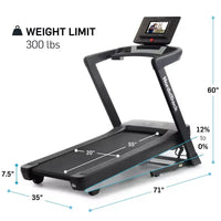Tapis de course électrique NordicTrack EXP 10i