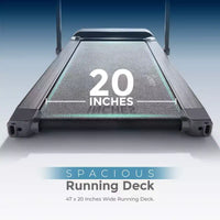 Tapis de course électrique pliable Sunny Health & Fitness Pegasus Connected