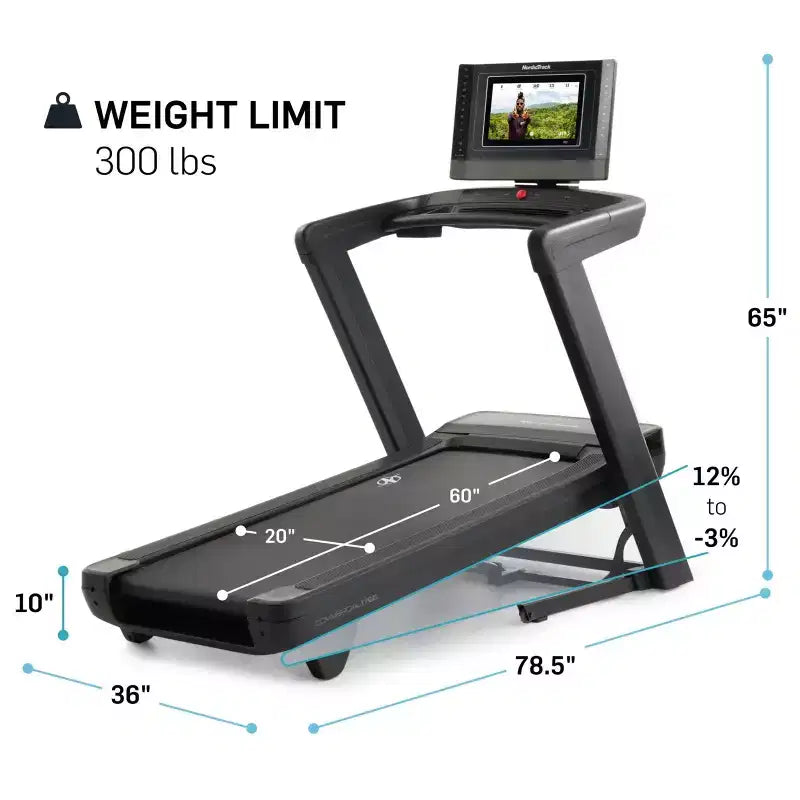 Tapis de course électrique NordicTrack Commercial 1750