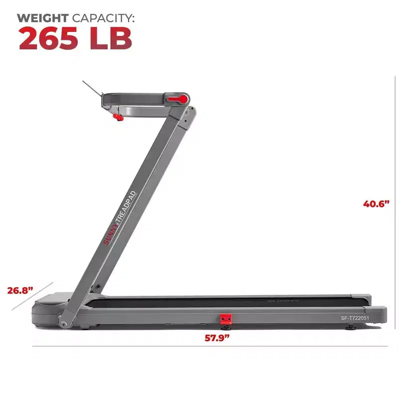 Tapis roulant motorisé sans balais intelligent Helius Lite de Sunny Health & Fitness