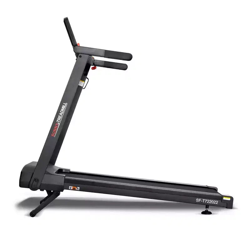 Tapis de course interactif Sunny Health & Fitness avec inclinaison automatique Slim