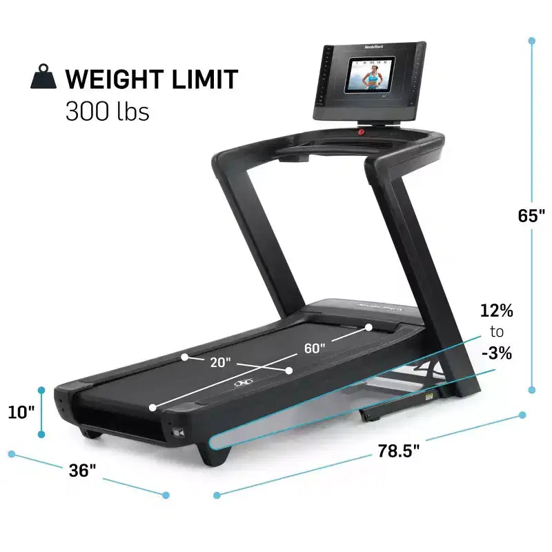 Tapis de course électrique NordicTrack Commercial 1250