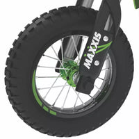 Mini-moto électrique Razor SX350 Dirt Rocket McGrath - Verte : Cadre en acier, moteur 250 W