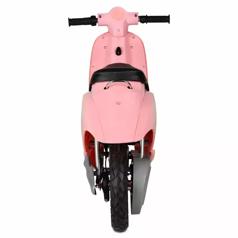 Trottinette électrique Hyper Blush Retro Scooter 24 V avec accélérateur à poignée tournante : acier et plastique, 24 km/h, capacité de 77 kg