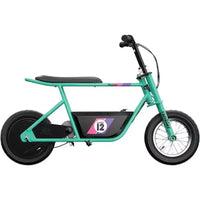Vélo électrique Razor Rambler 12" enjambeur - Menthe : Moteur 250 W, Cadre en acier