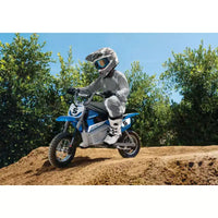 Razor 24V MX350 Dirt Rocket Moto électrique à enfourcher - Bleu : Moteur 250W, 22,5 km/h