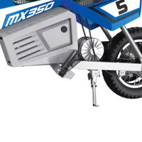 Razor 24V MX350 Dirt Rocket Moto électrique à enfourcher - Bleu : Moteur 250W, 22,5 km/h