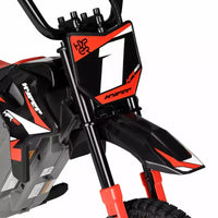 Hyper HPR350 Moto Cross Électrique 24 Volts pour Enfants - Rouge/Noir Exclusif