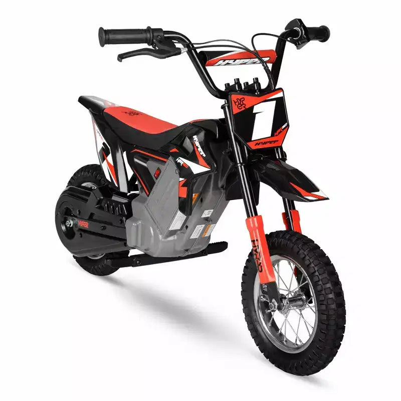Hyper HPR350 Moto Cross Électrique 24 Volts pour Enfants - Rouge/Noir Exclusif