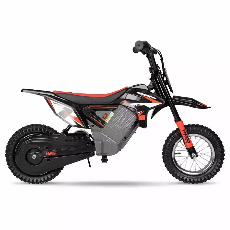 Hyper HPR350 Moto Cross Électrique 24 Volts pour Enfants - Rouge/Noir Exclusif