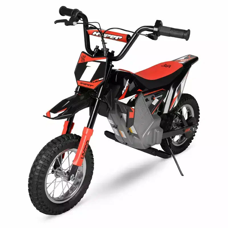 Hyper HPR350 Moto Cross Électrique 24 Volts pour Enfants - Rouge/Noir Exclusif