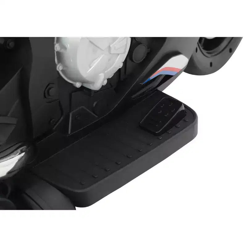 Best Ride on Cars Moto BMW 12V électrique - Blanc : Plastique, 3+ ans, capacité 22,6 kg