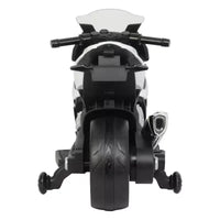Best Ride on Cars Moto BMW 12V électrique - Blanc : Plastique, 3+ ans, capacité 22,6 kg