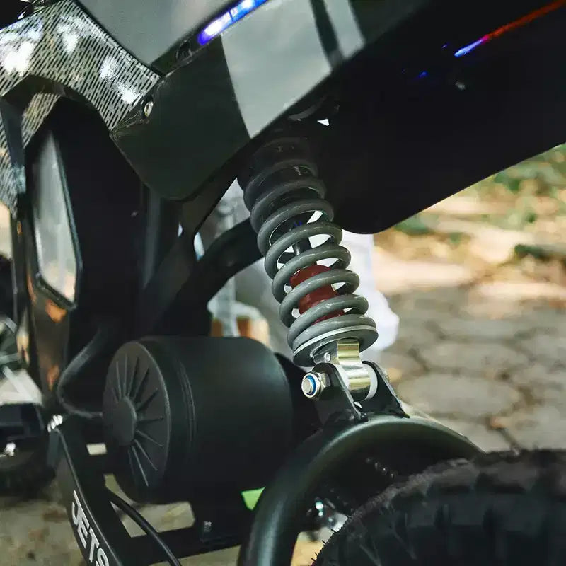 Moto de cross électrique Jetson Horizon pour enfants - Noire